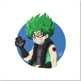 Silas from Beyblade Burst Evolution Posters and Art